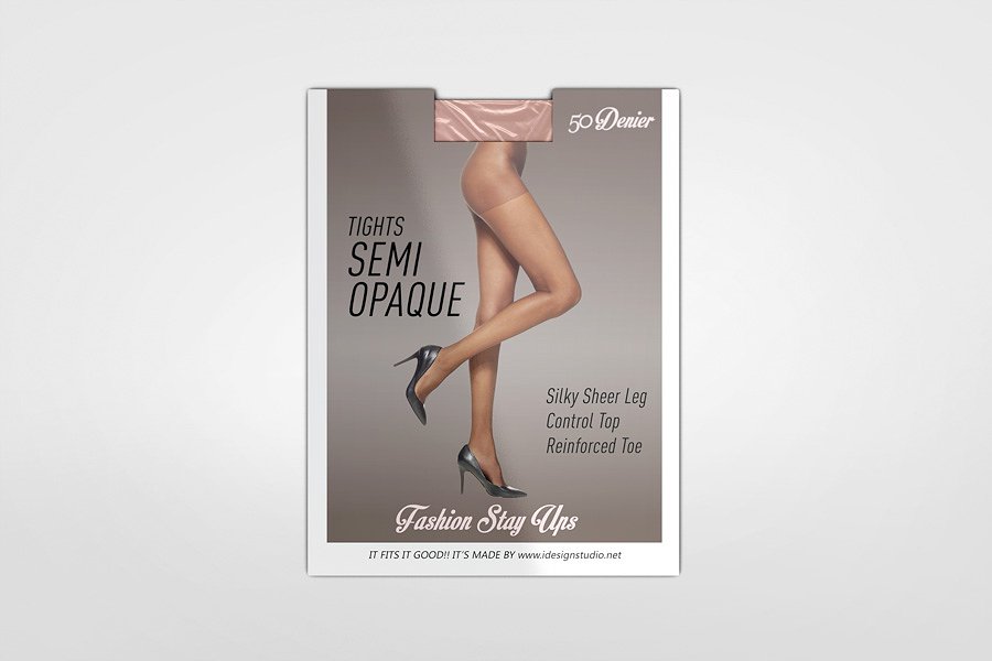 袜子连裤袜包样设计展示模型Mockups