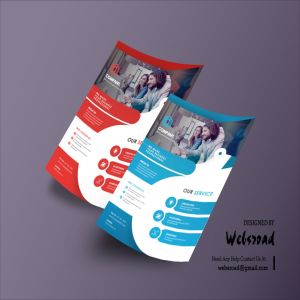 大型咨询企业宣传海报设计模板 Business Flyer Template