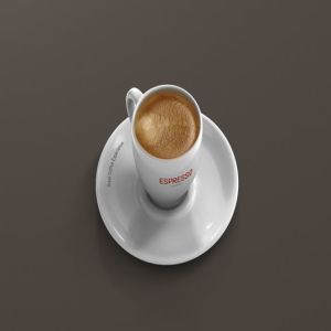 卡布奇诺浓品牌咖啡杯样机 Espresso Cup Mockup插图2