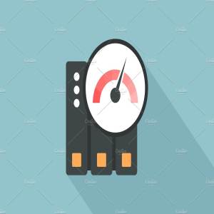 计算机效率速度主题矢量图标 Server icon