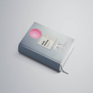 精装图书封面设计效果图PSD样机 Book Cover Mockup