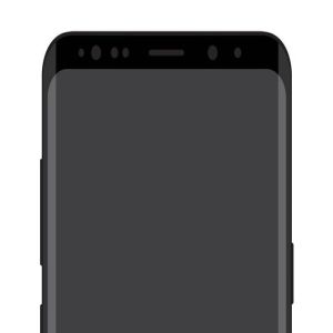 三星智能手机S9+样机模板 Samsung Galaxy S9 Plus vector mockup插图3