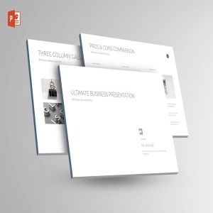 极简多用途企业PPT模板Vol.6 Multipurpose Powerpoint Template V.06