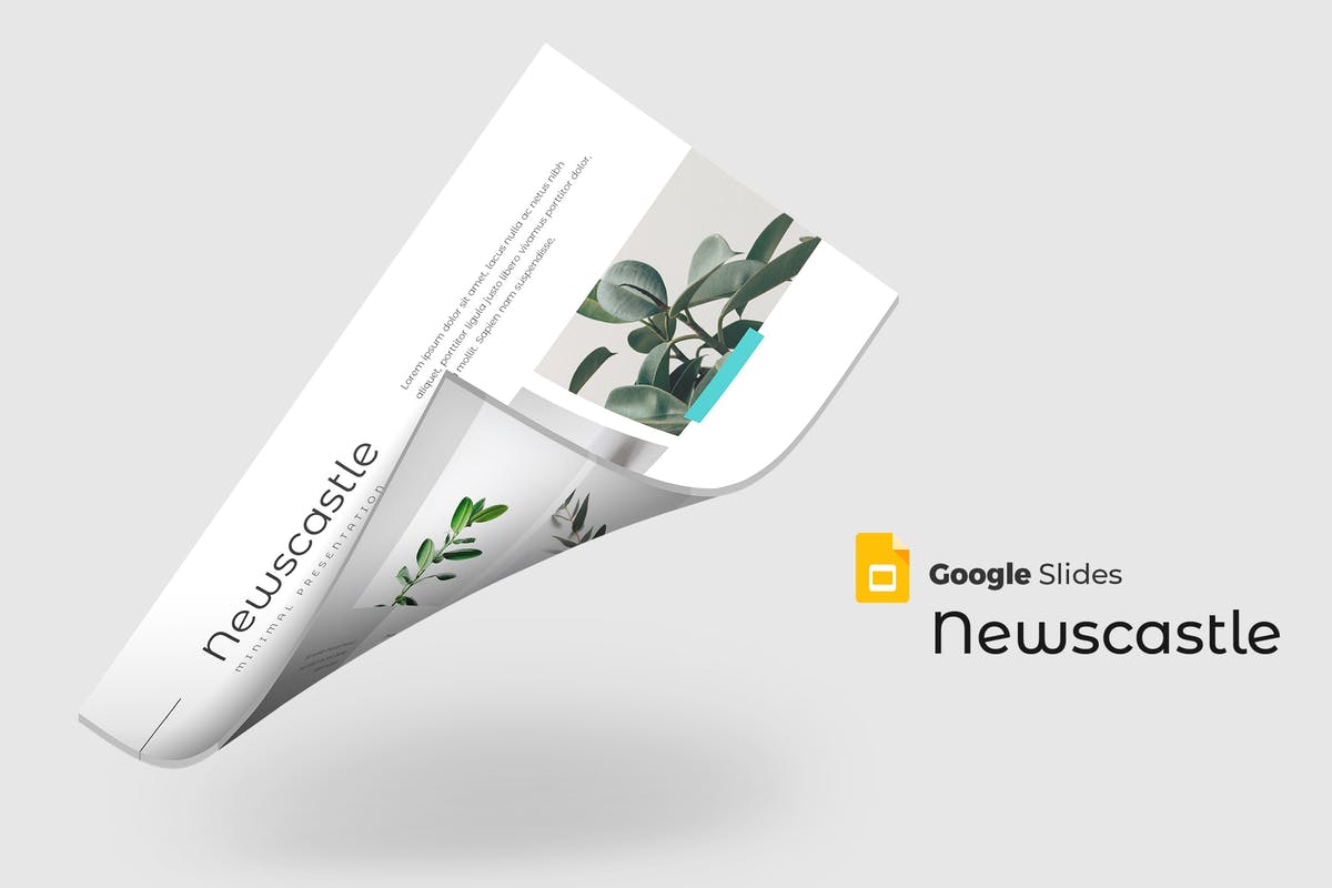 多用途企业/专业Google Slides幻灯片设计模板 Newcastle – Google Slides Template