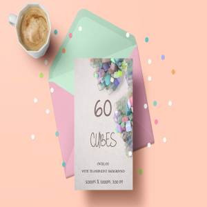 60款彩色立方体叠层背景 Cubes