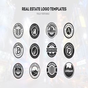 12个商业房地产品牌商标Logo设计模板插图4
