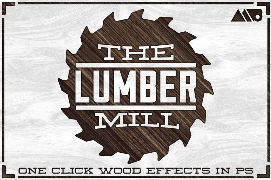 20款惊人的高分辨率木材纹理 The Lumber Mill – Photoshop Wood Kit