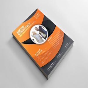 企业宣传&商业广告海报传单设计模板 Corporate Flyer