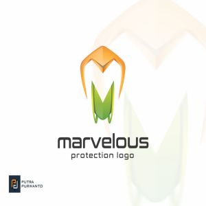 盾牌图形品牌Logo设计模板 Marvelous / Shield – Logo Template插图2
