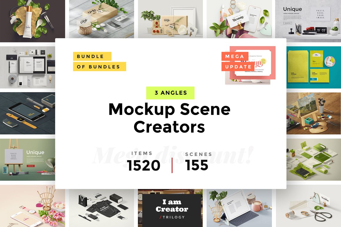DIY模拟场景样机三步曲大礼包 I am Creator / Trilogy[18.31GB]
