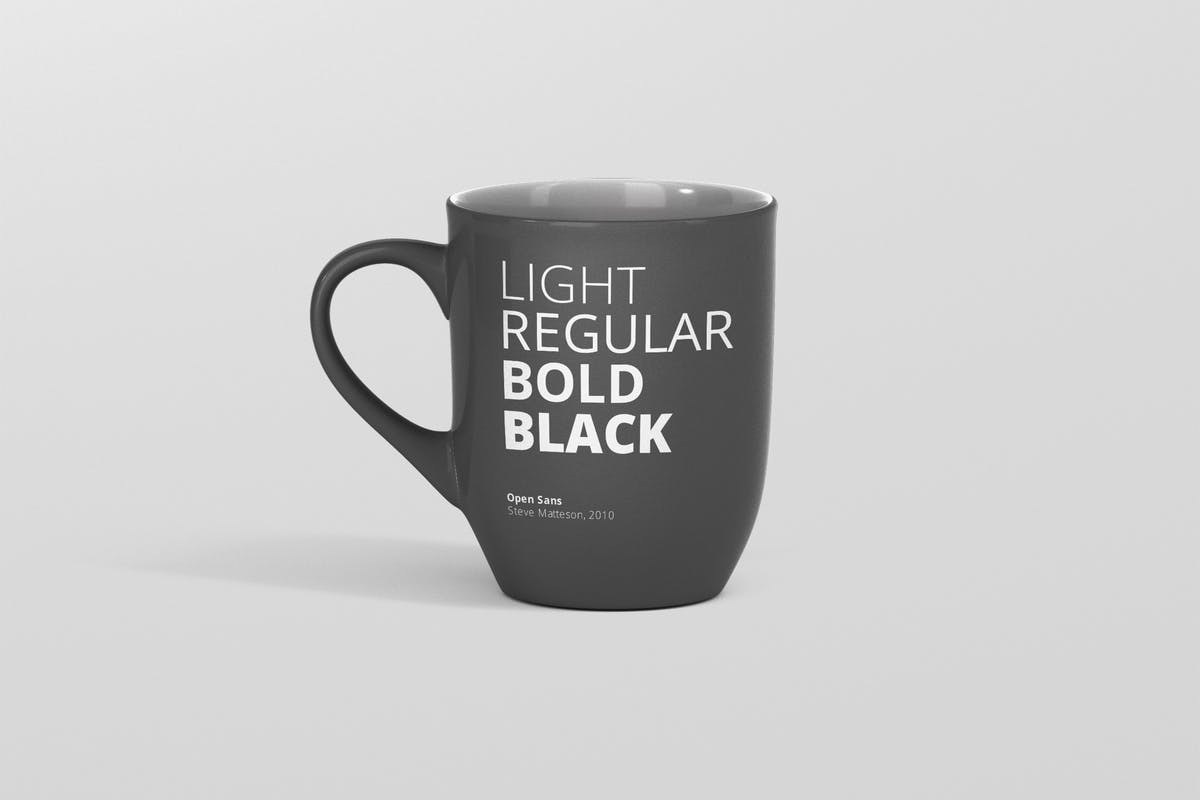 圆形光泽马克杯外观设计样机 Mug Mockup – Rounded