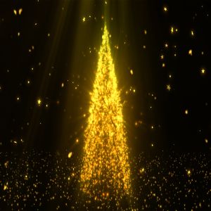 闪闪发光圣诞树圣诞节背景素材 Christmas Tree Glitters