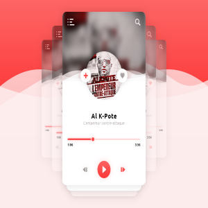 音乐APP UI 设计 Music Player UI Design