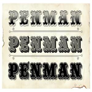 欧式复古图案风格PS字体样式 Penman Vintage Graphic Style Kit插图4