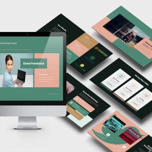 SEO优化方案项目策划书PPT幻灯片模板 Dumae : SEO Optimization Proposal Powerpoint