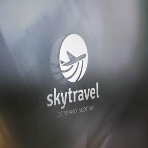 航空旅行主题Logo模板 Sky Travel插图4
