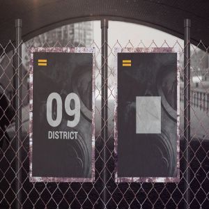 城市街头广告海报样机V.2 Street Poster Mockups 02