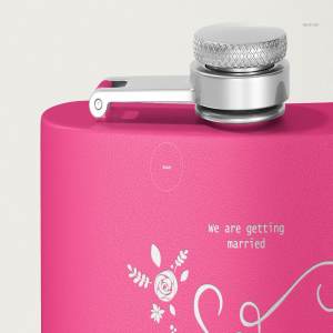 粉色涂层钢瓶包装样机展示模板