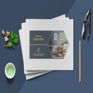 A5尺寸产品目录产品手册设计模板素材 A5 Modern Catalogue Template