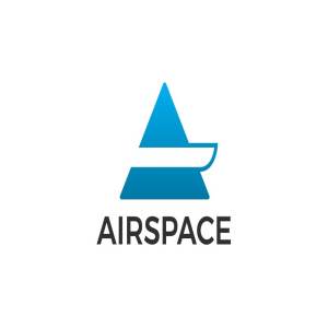 创意字母Logo模板系列之字母A Airspace Letter A Logo插图2
