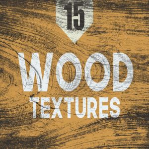 15组破裂木质纹理背景套装 15 Wood Textures