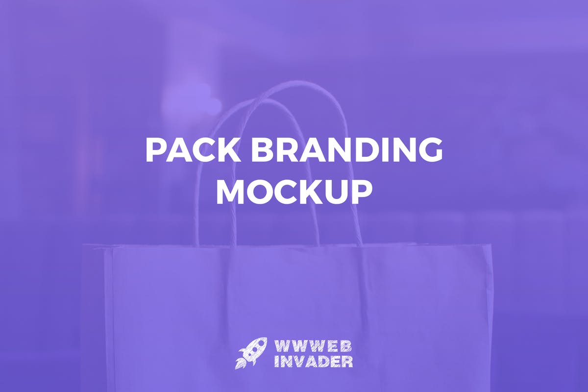 包装品牌样机模板套装v1 Pack Branding Mockup