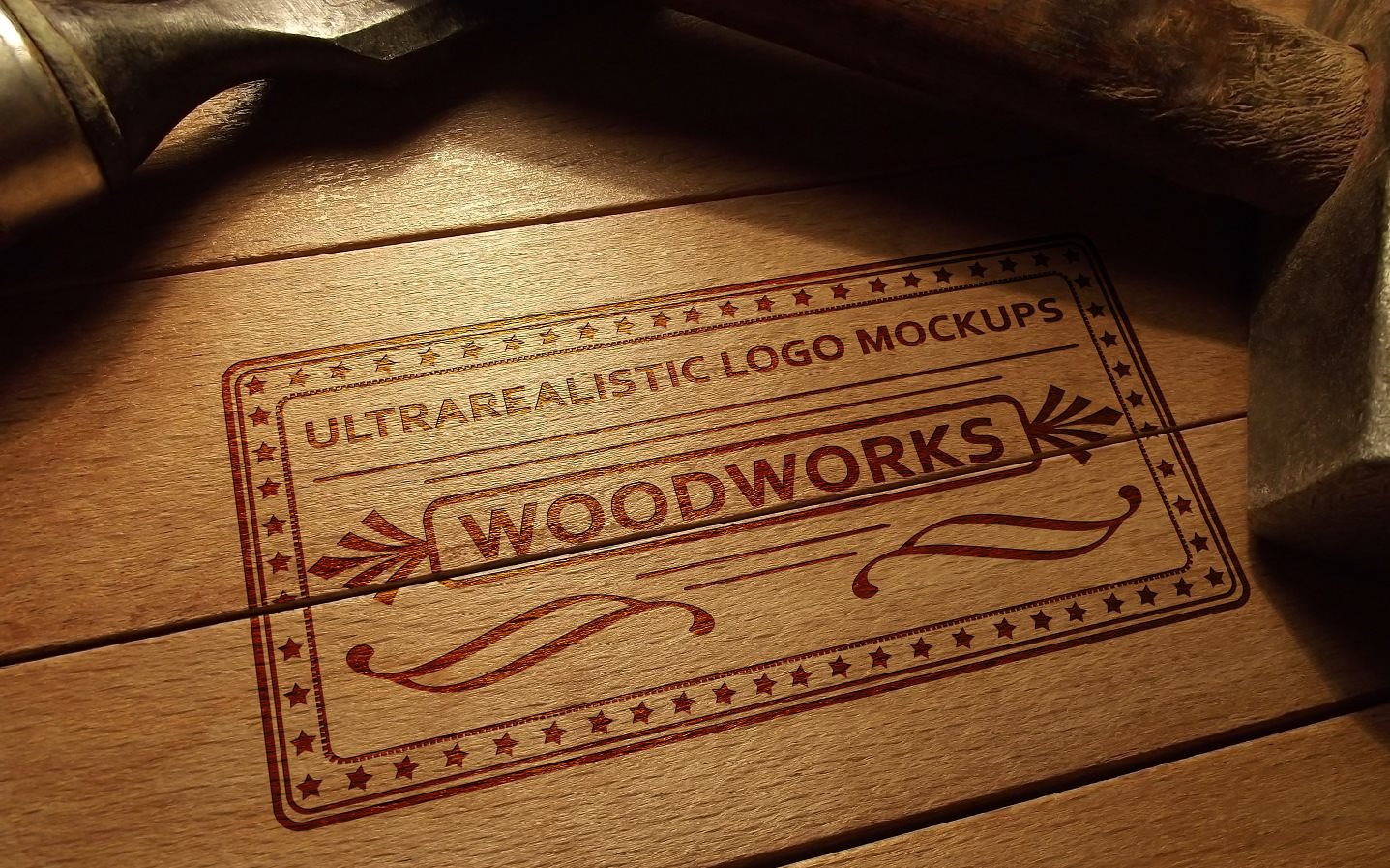 质感超级写实的经典品牌LOGO设计展示模型Mockups[PSD]