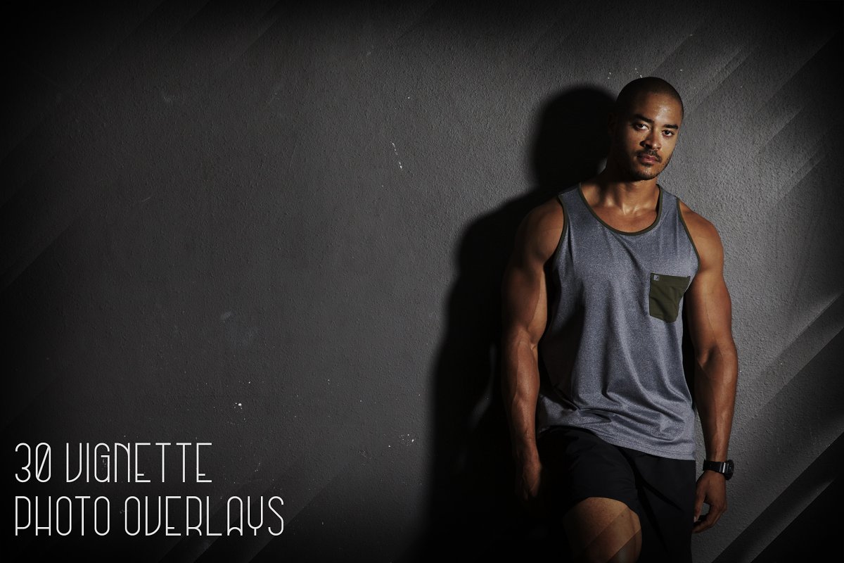 30张时尚模糊虚化照片叠层背景