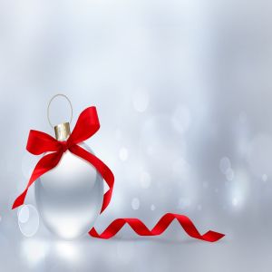 银色圣诞球高清背景图素材 silver Christmas ball