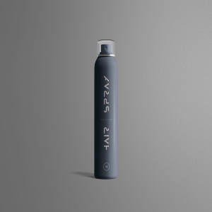 发胶/喷雾瓶外观设计样机模板 Hair Spray Mockup