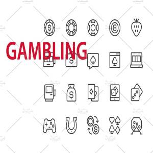 20枚游戏游戏机主题图标 20 Gambling UI icons