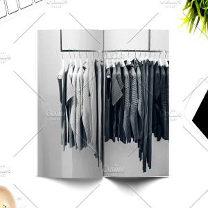 时尚摄影生活杂志设计模板