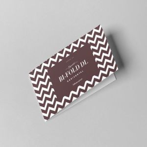 对折长方形小册样机模板2 Bi-Fold DL Horizontal Brochure 2