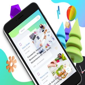博客主题APP应用界面模板 Blog 8 Mobile Ui