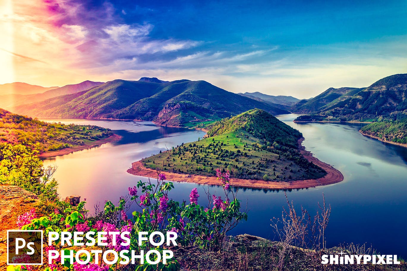 25款实用的梦幻漏光特效照片处理PS预设v1 Light Leaks Vol. 1 – 25 Photoshop Presets