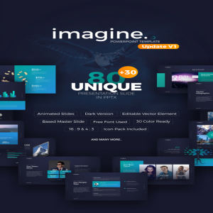 时尚酷炫渐变色调PPT模版下载[pptx]