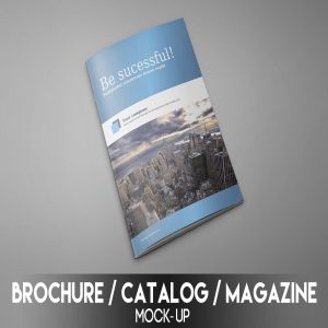 企业宣传册/产品目录/杂志样机模板 Brochure / Catalog / Magazine Mock-Up