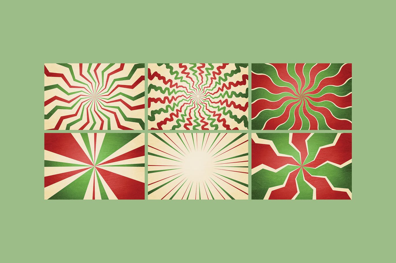 20张圣诞节射线几何图形背景图素材 20 Christmas Ray Background