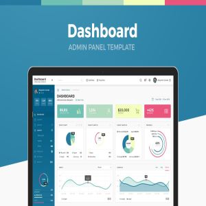 网站管理后台控制面板UI界面设计模板 Dashboard Admin Panel Template