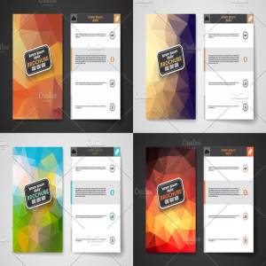 简约企业产品宣传画册模板 Set of Brilliant Brochures