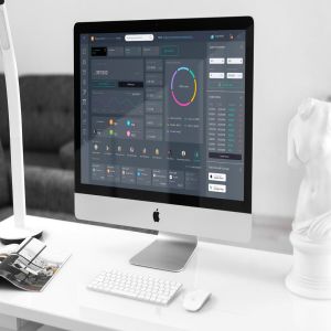 加密货币交易市场后台管理界面UI模板 Admin Dashboard Crypto Wallet Ui kit – B
