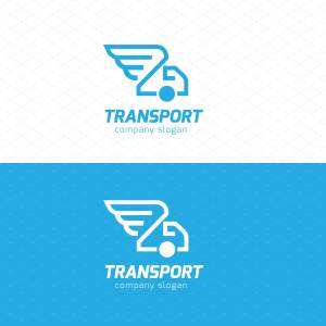 交通运输主题Logo模板 Transport Logo