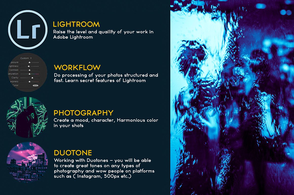 100+个双色调Lightroom预设文件下载[lrtemplate]