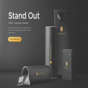 高雅黑包装盒子样机v3 Box Packaging Mockups Vol. 3