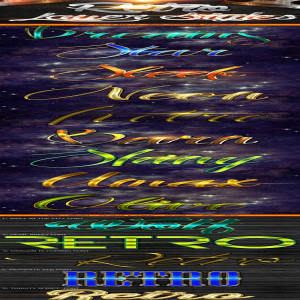 特别的金属质感photoshop图层样式下载[PSD]