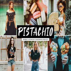 照片后深绿暗色调风格期效果LR调色预设下载 Pistachio Mobile & Desktop Lightroom Presets