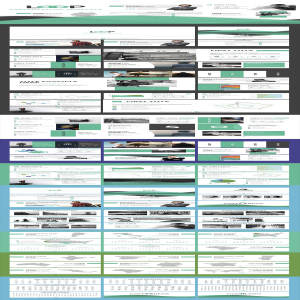 一套清新的适合新科技项目讲解的幻灯片模版下载[PSD]