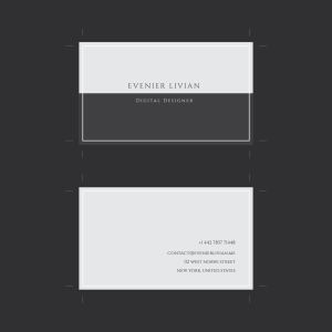 极简主义风格企业名片设计模板 Minimal Business Card Template插图3