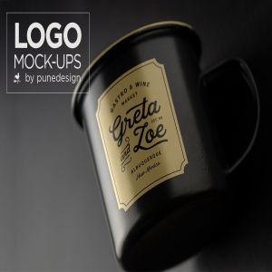 品牌Logo/徽章/标签设计展示样机v3 Logo/Badge/Label Mock-Ups / Vol.3插图1