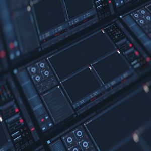 科幻的HUD抬头显示UI界面模板下载